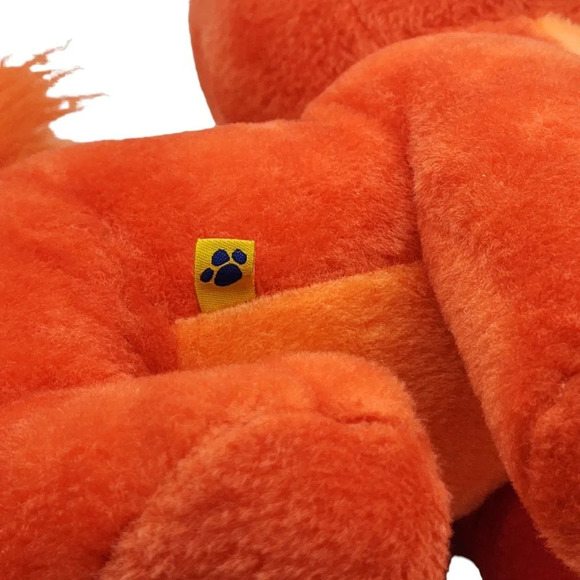 Disney Little Mermaid Ariel Palace Pets Cat Treasure Build a Bear Orange Plush - Picture 6 of 12